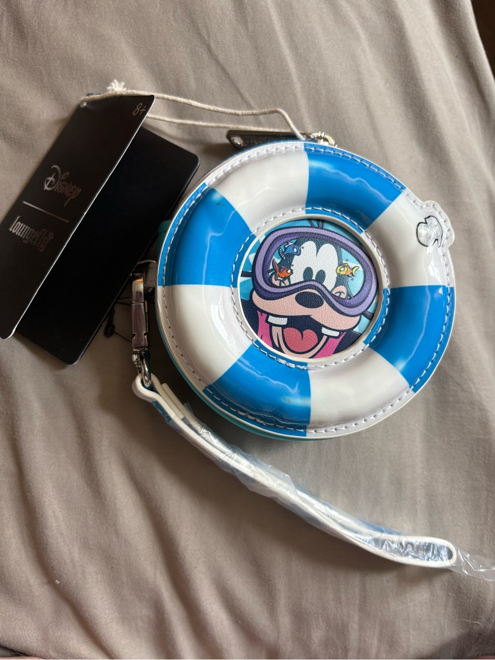 🔥 Loungefly Disney Goofy Scuba Figural Floatie Coin Purse
